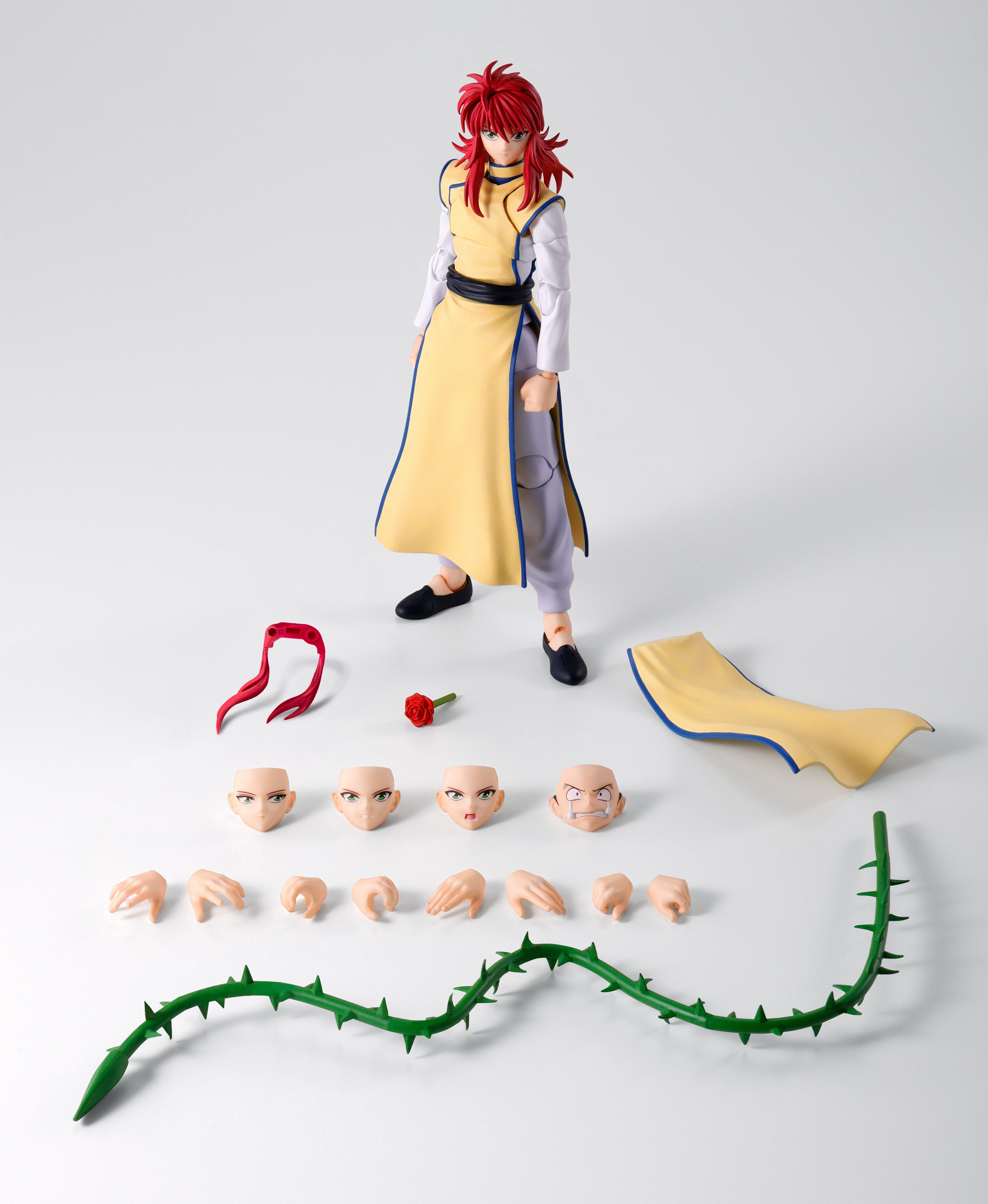 Tamashii Nations Yu Yu Hakusho S.H.Figuarts Kurama 5.9-in Action Figure