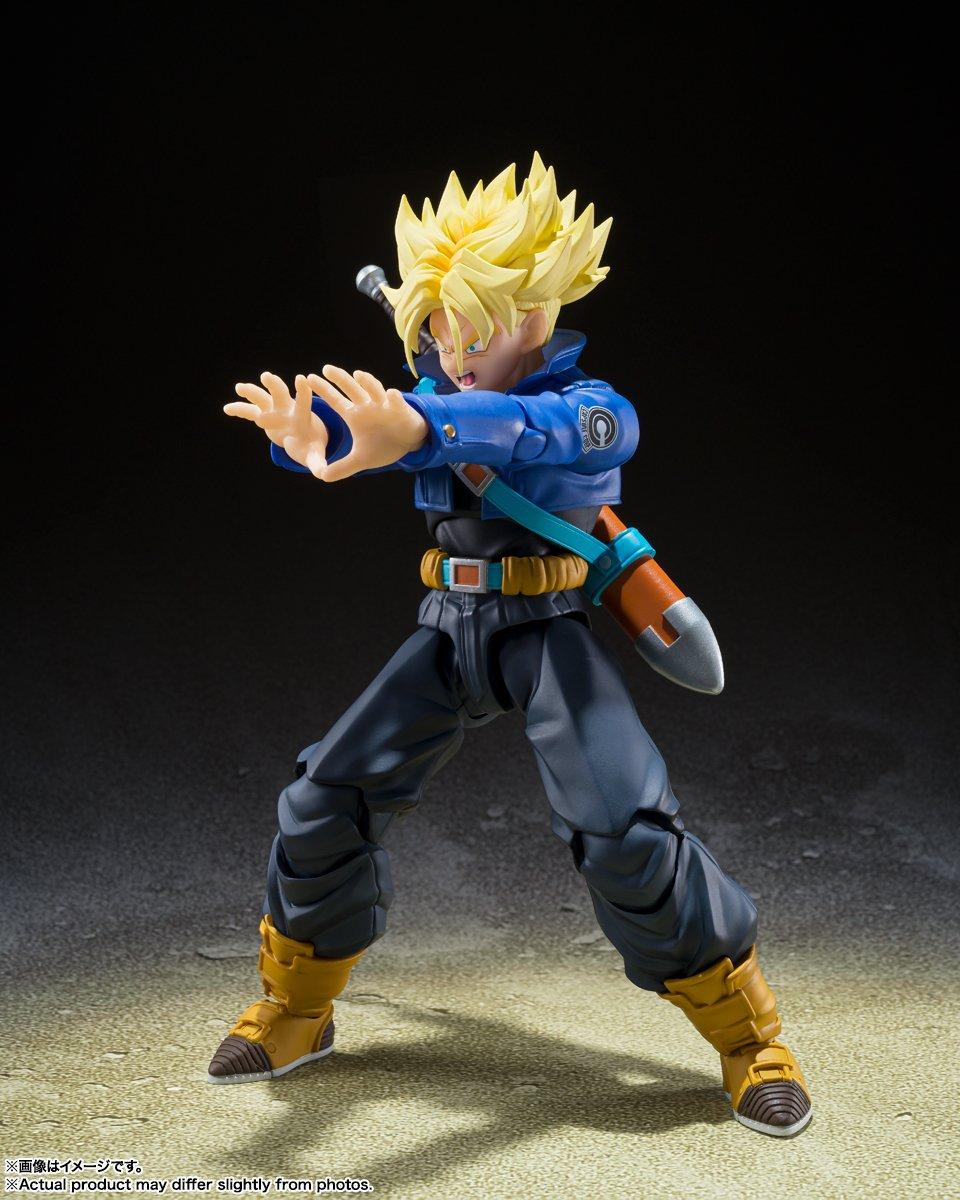 Tamashii Nations Dragon Ball Z S.H.Figuarts Super Saiyan Trunks (Boy from the Future) 5.51-in  Action Figure (Reissue)