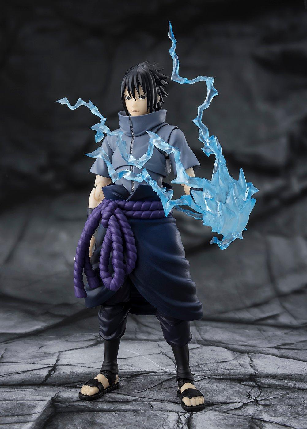 Tamashii Nations Naruto: Shippuden S.H.Figuarts Sasuke Uchiha (Solitary Shinobi) 5.7-in Action Figure