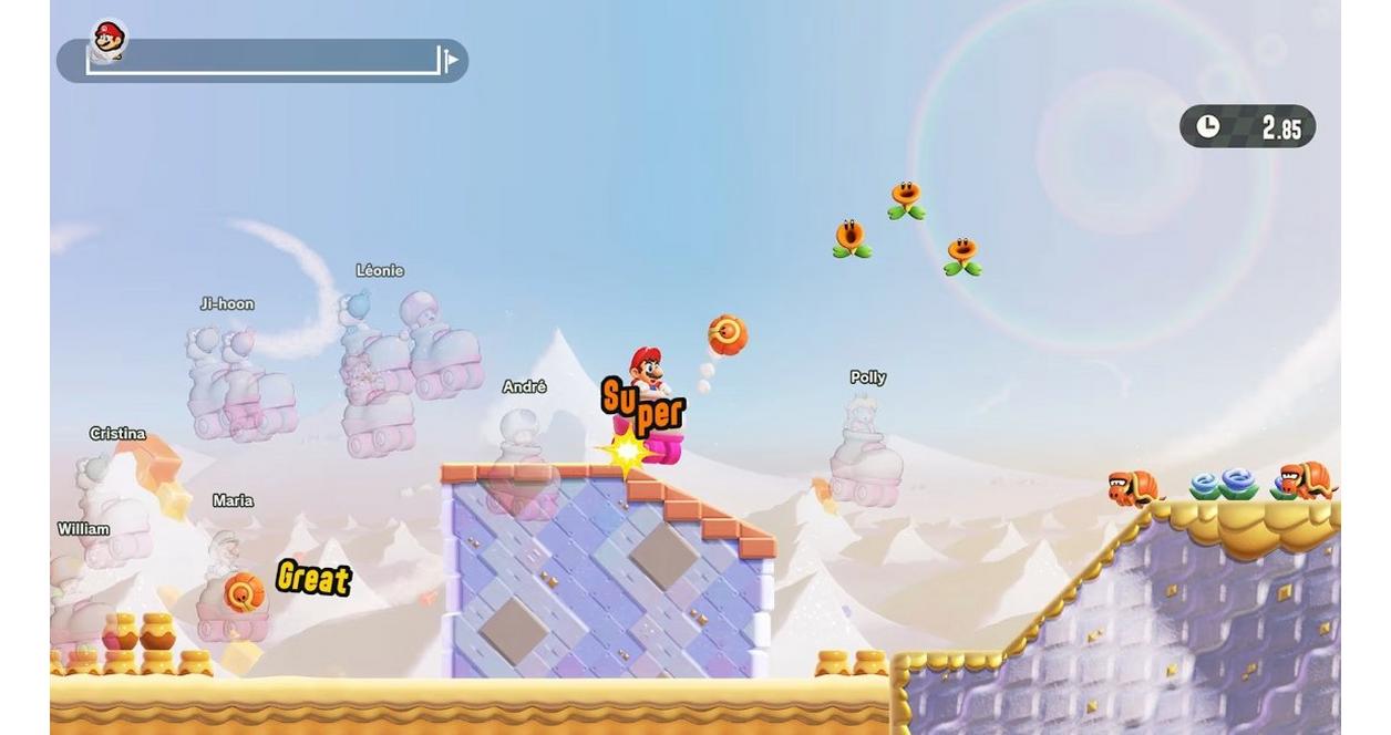 Super Mario Bros. Wonder Nintendo Switch 2 Edition and Meetup in Bellabel Park