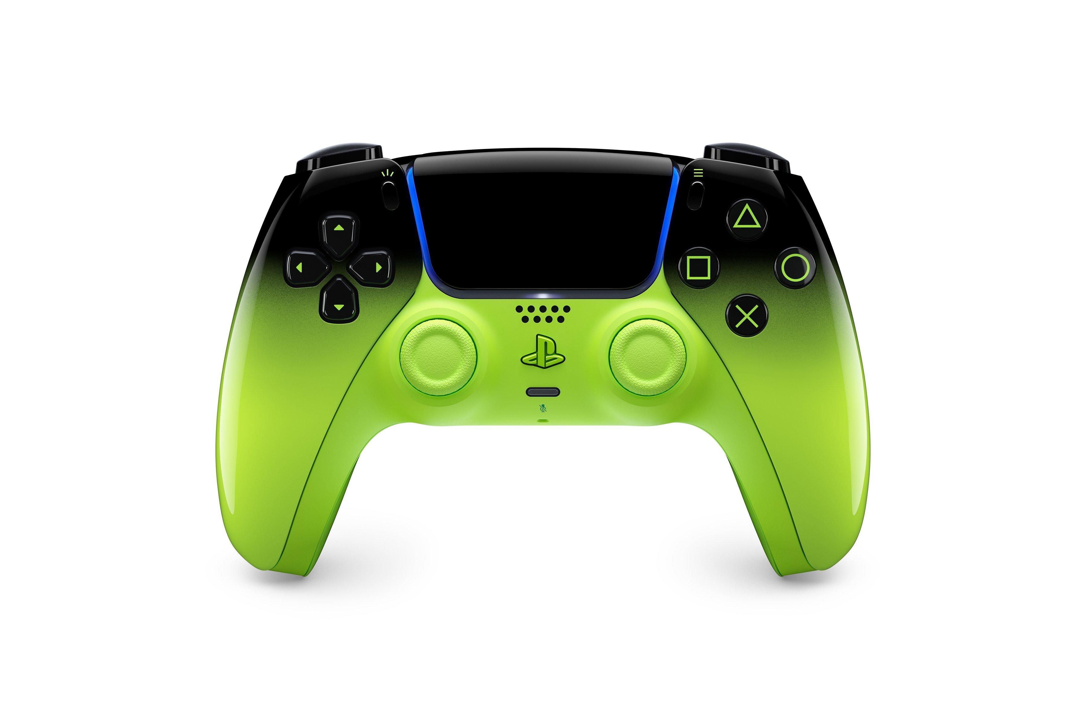 Sony DualSense Wireless Controller Hyperpop Collection Remix Green