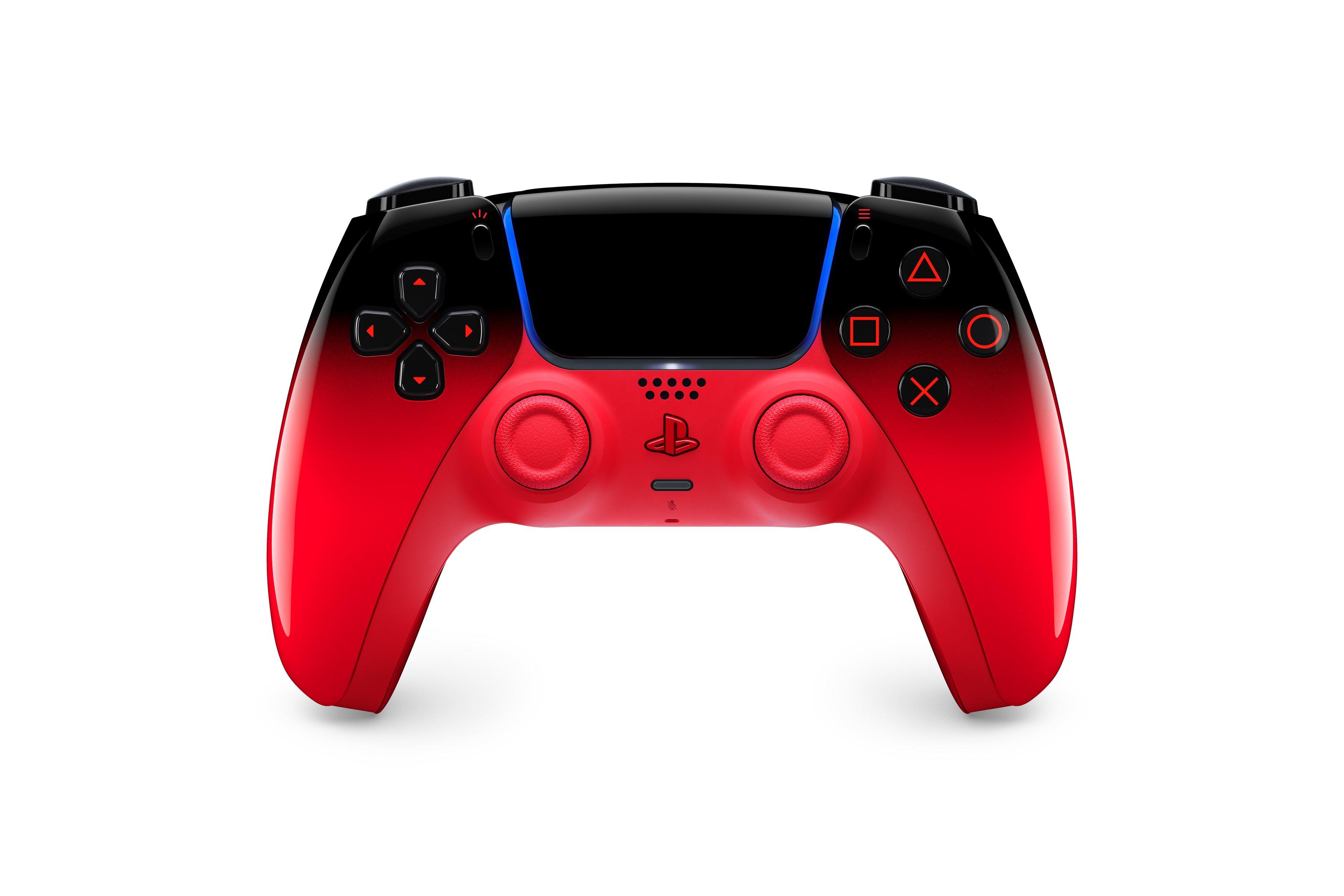 Sony DualSense Wireless Controller Hyperpop Collection Techno Red