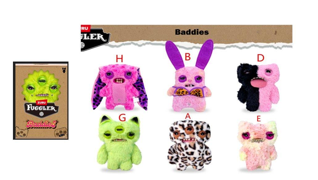 Fuggler Baddies 9-in Plush Series 1 (Styles May Vary) | GameStop