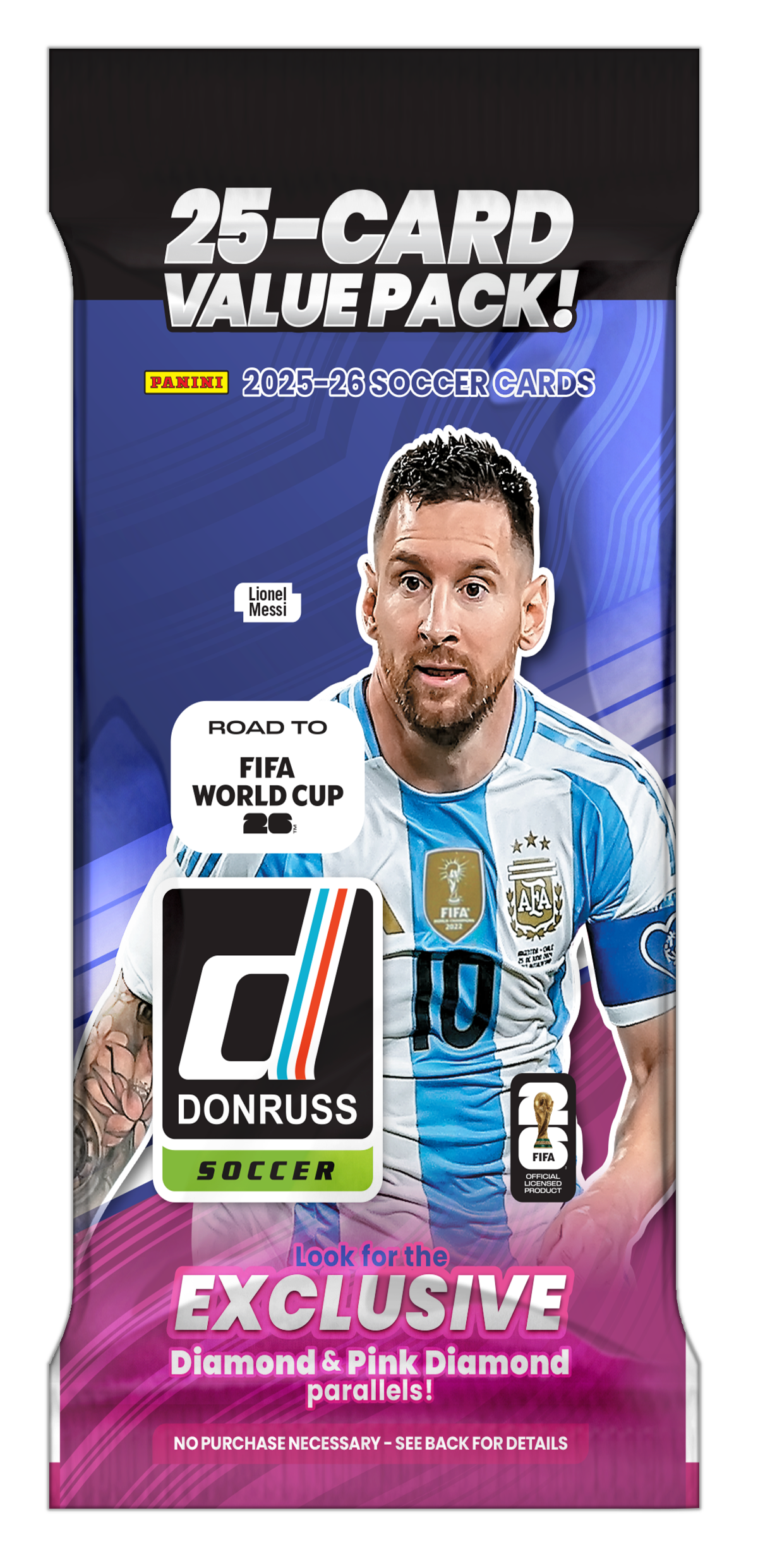 2026 Panini Donruss Road to World Cup Soccer Fat Pack