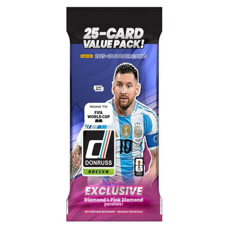 2026 Panini Donruss Road to World Cup Soccer Fat Pack