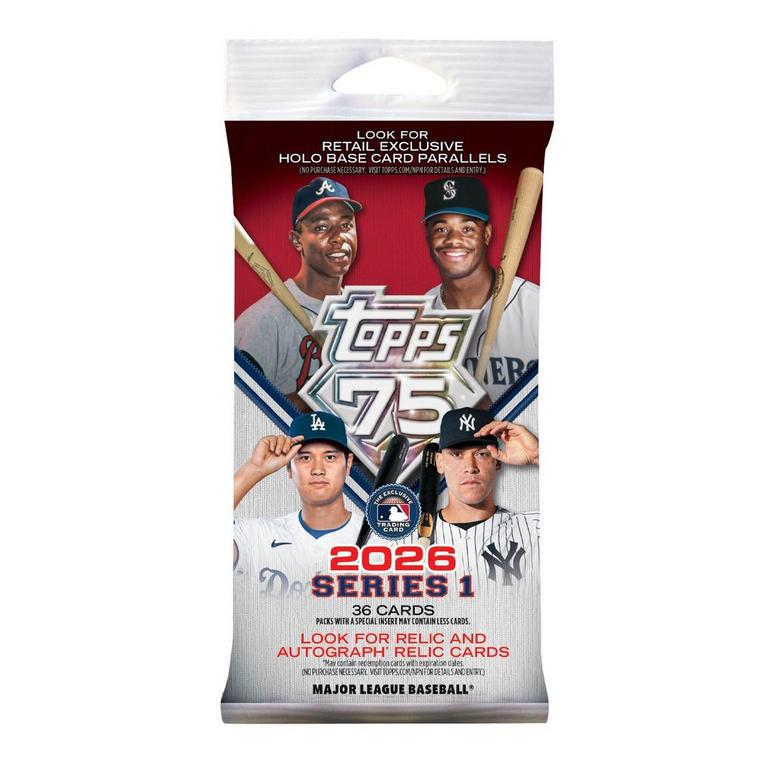 2026 Topps MLB Baseball Series 1 Fat Pack