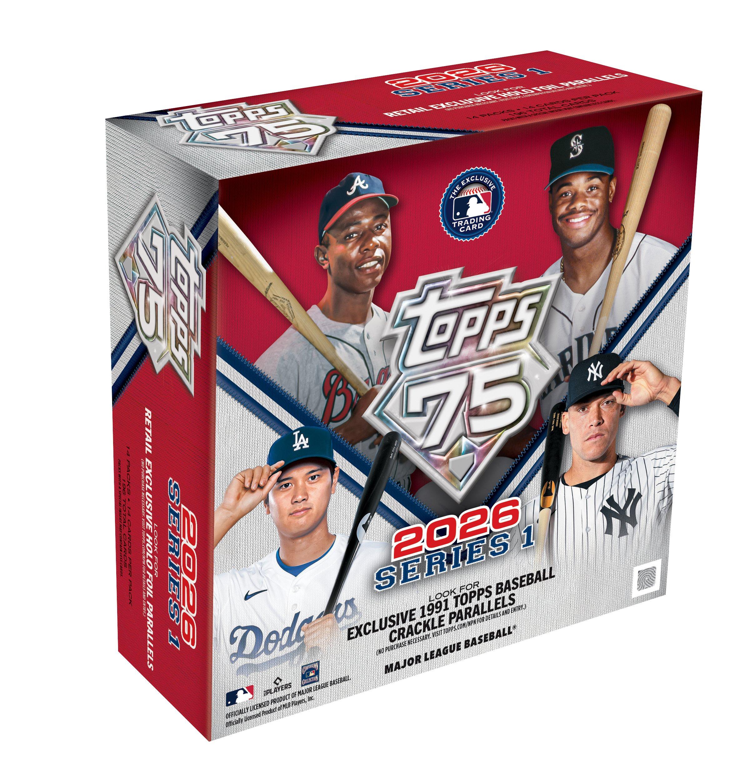 【未開封】Box TOPPS Baseball SERIES 1 MLB 1st 2026 Topps MLB Baseball Series 1 Mega Box | GameStop