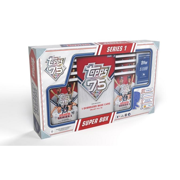 2026 Topps MLB Baseball Series 1 Super Box