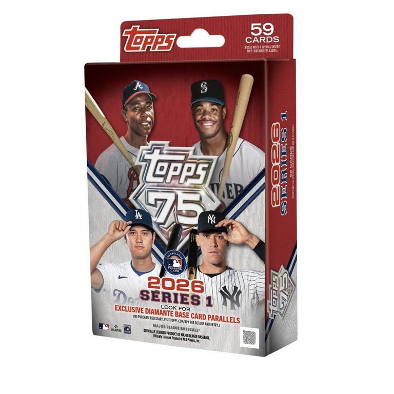 【未開封】Box TOPPS Baseball SERIES 1 MLB 1st 2026 Topps MLB Baseball Series 1 Hanger Box | GameStop
