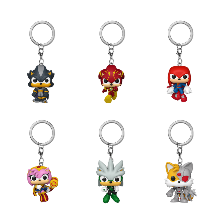 Funko POP! Keychain: DC Sonic the Hedgehog 4-in Vinyl Figure