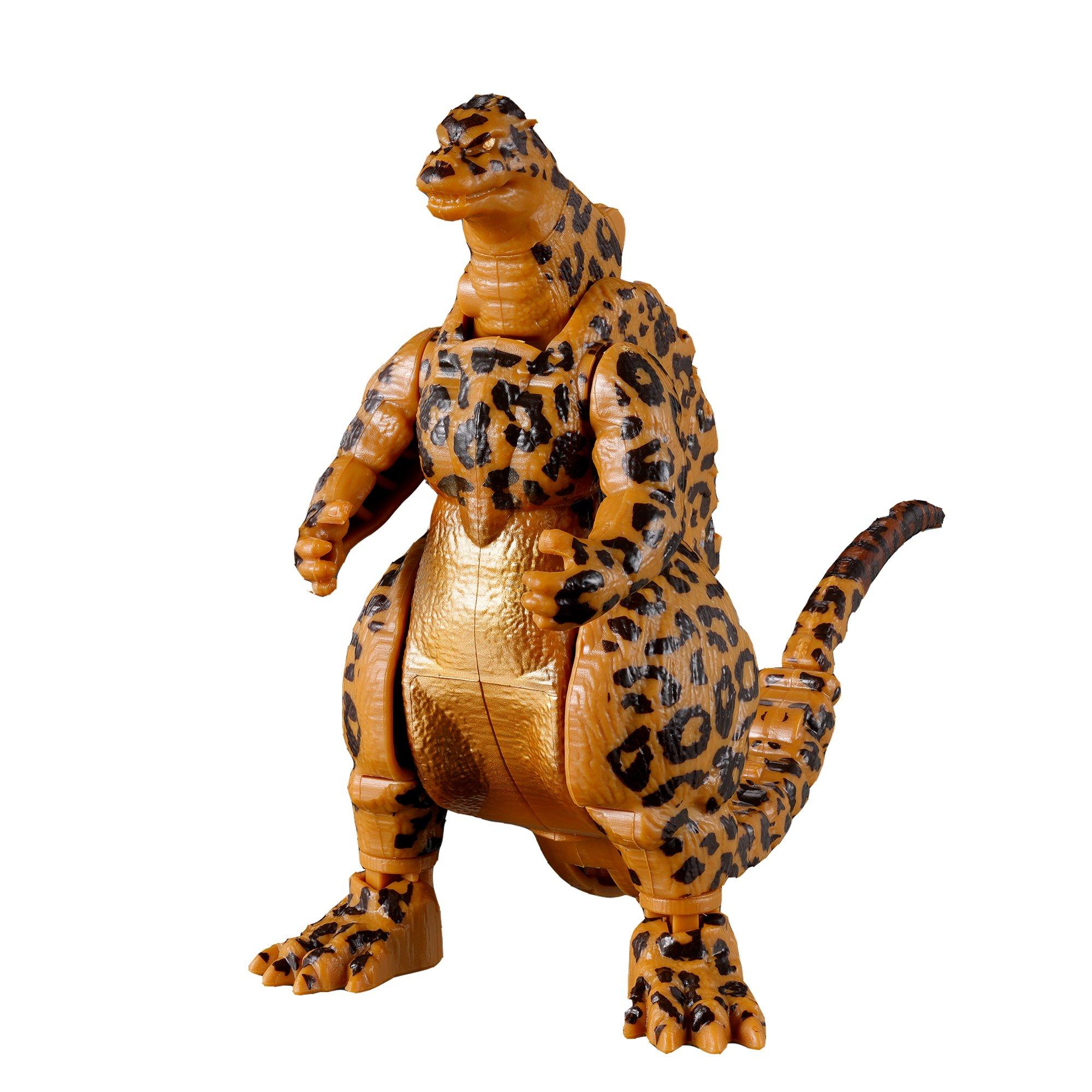 Godzilla Scramble - varian blind box mainan Godzilla transformasi