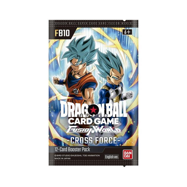 Dragon Ball Super Card Game: Fusion World Cross Force Booster Pack (FB-10)