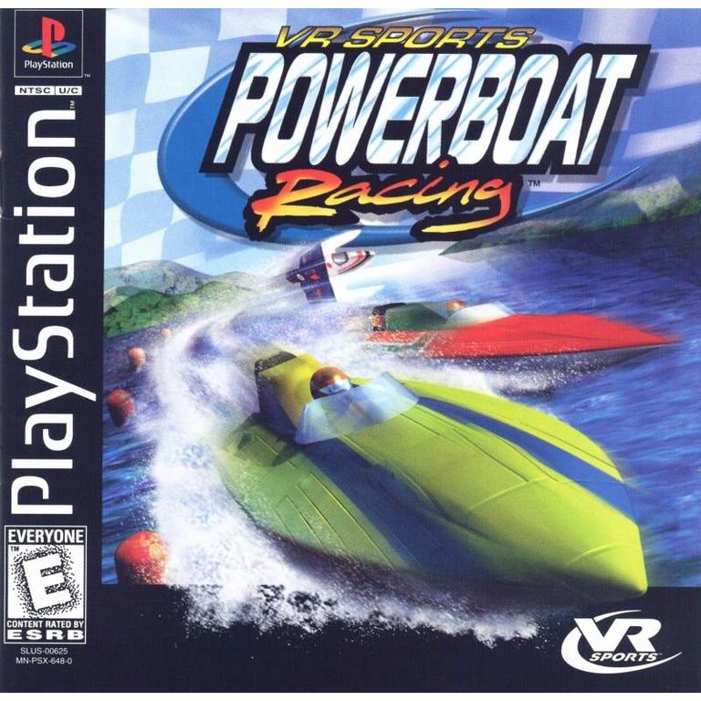 VR Sports Powerboat Racing - PlayStation 1