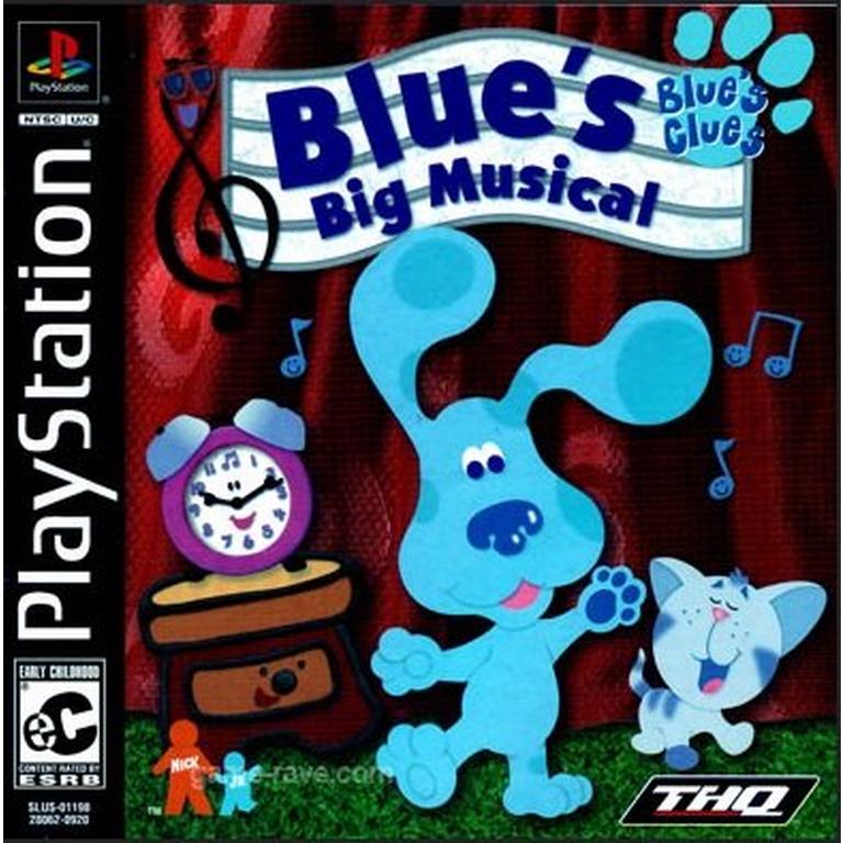 Blue's Clues Blue's Big Musical - PlayStation 1