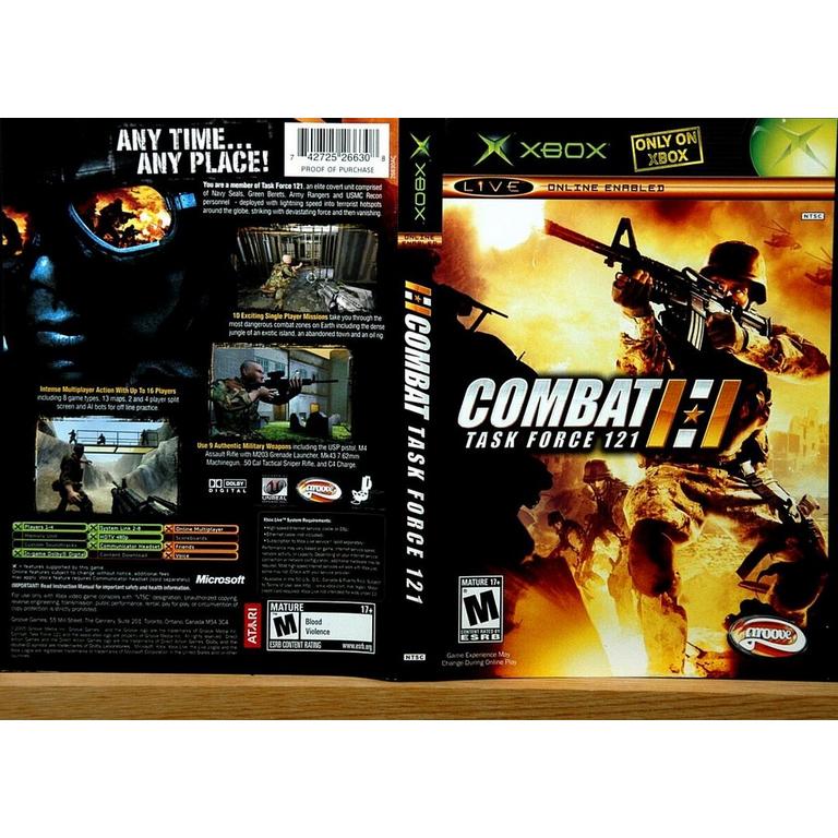 Combat Task Force 121 - Xbox (Original)