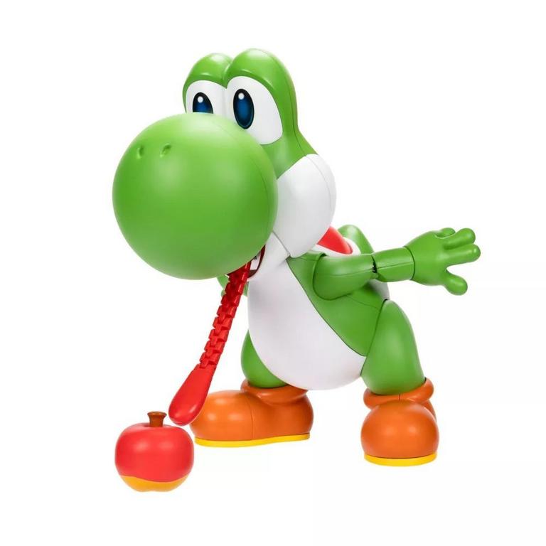 yoshi品 Jakks Pacific Super Mario Yum Yum Yoshi 6.5-in Action Figure