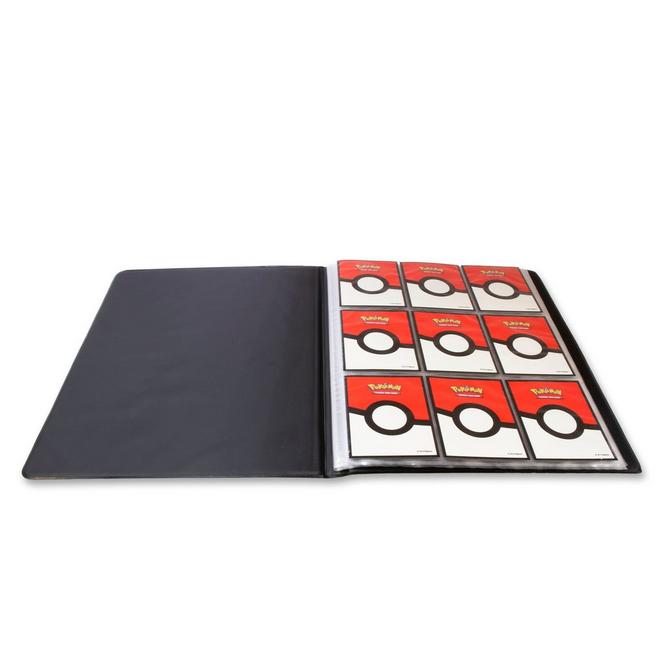 ultra pro pokemon card binder Premium 4 Pocket Pokemon Binder with 20 Side-Loading Pages & Holds up to 160 Cards Acid-Free & Non-PVC Snap Closure, Black Backing & allowing you to store up to 160 cards in Deck Protector sleeves Pokemon Premium Binder and Card