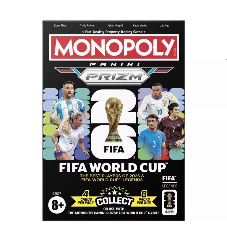 モノポリー パニーニ プリズム FIFAワールドカップ版 ボックス 2026 Panini Prizm Monopoly FIFA World Cup Soccer Blaster Box