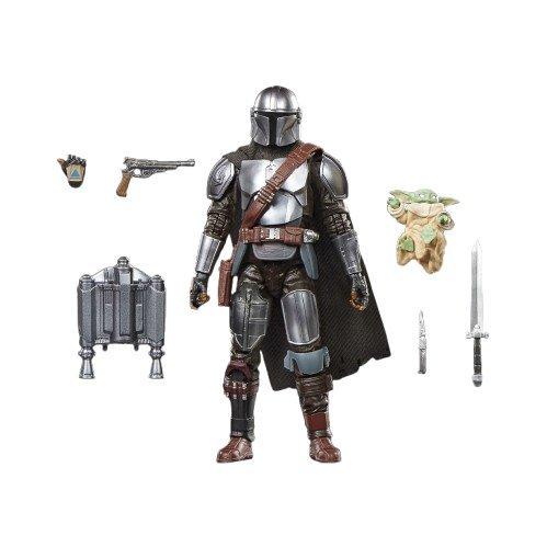 Star Wars: The Black Series The Mandalorian and Grogu Deluxe 6-in Action Figure
