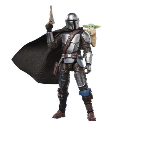Star Wars: The Vintage Collection The Mandalorian and Grogu 3.75-in Action Figure