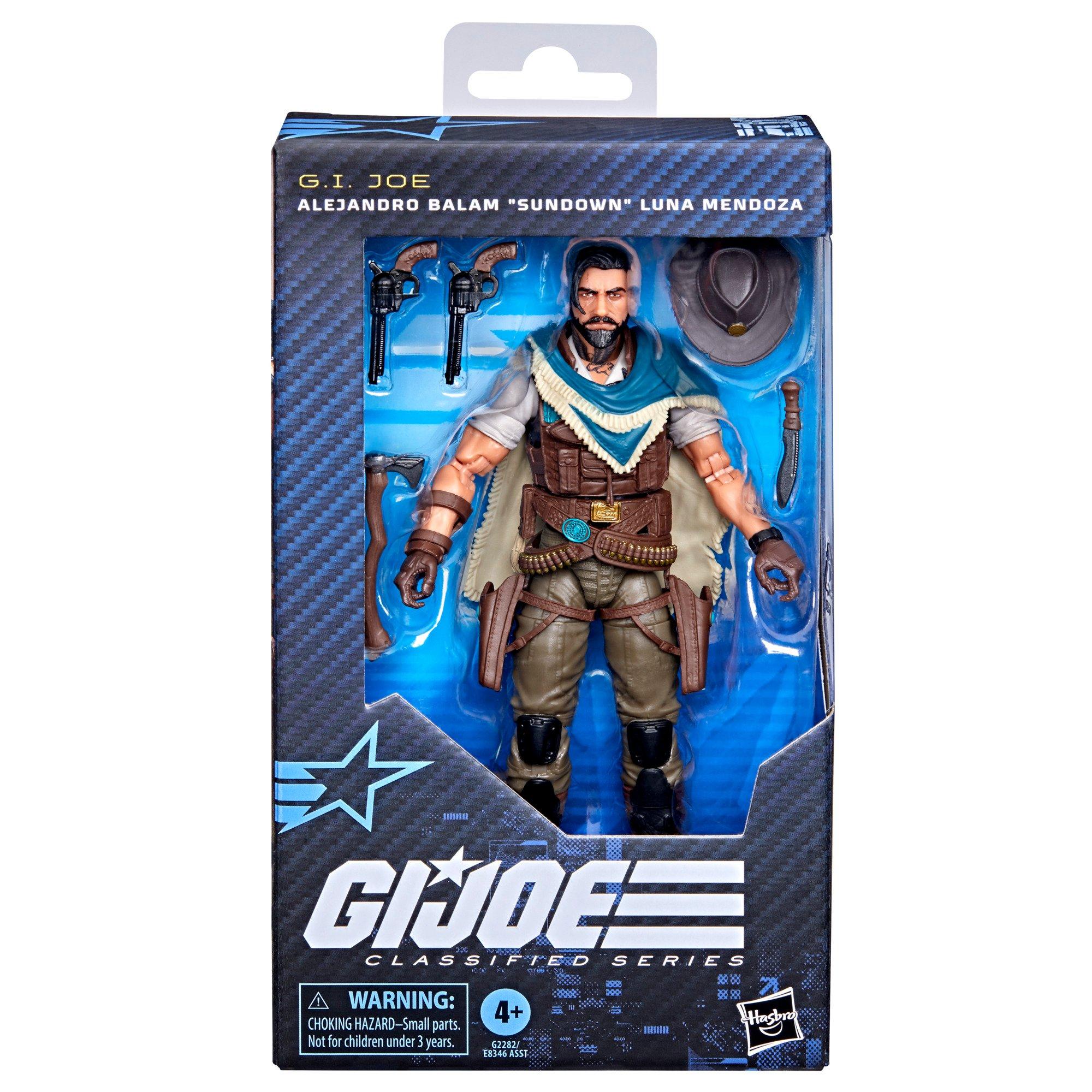 Hasbro G.I. Joe Classified Series Alejandro Balam (Sundown) Luna Mendoza 6-in Action Figure