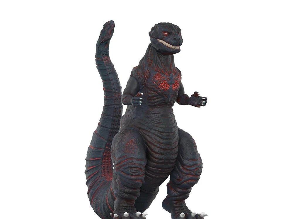 Super7 Toho ReAction Godzilla Shin 3.75-in Action Figure