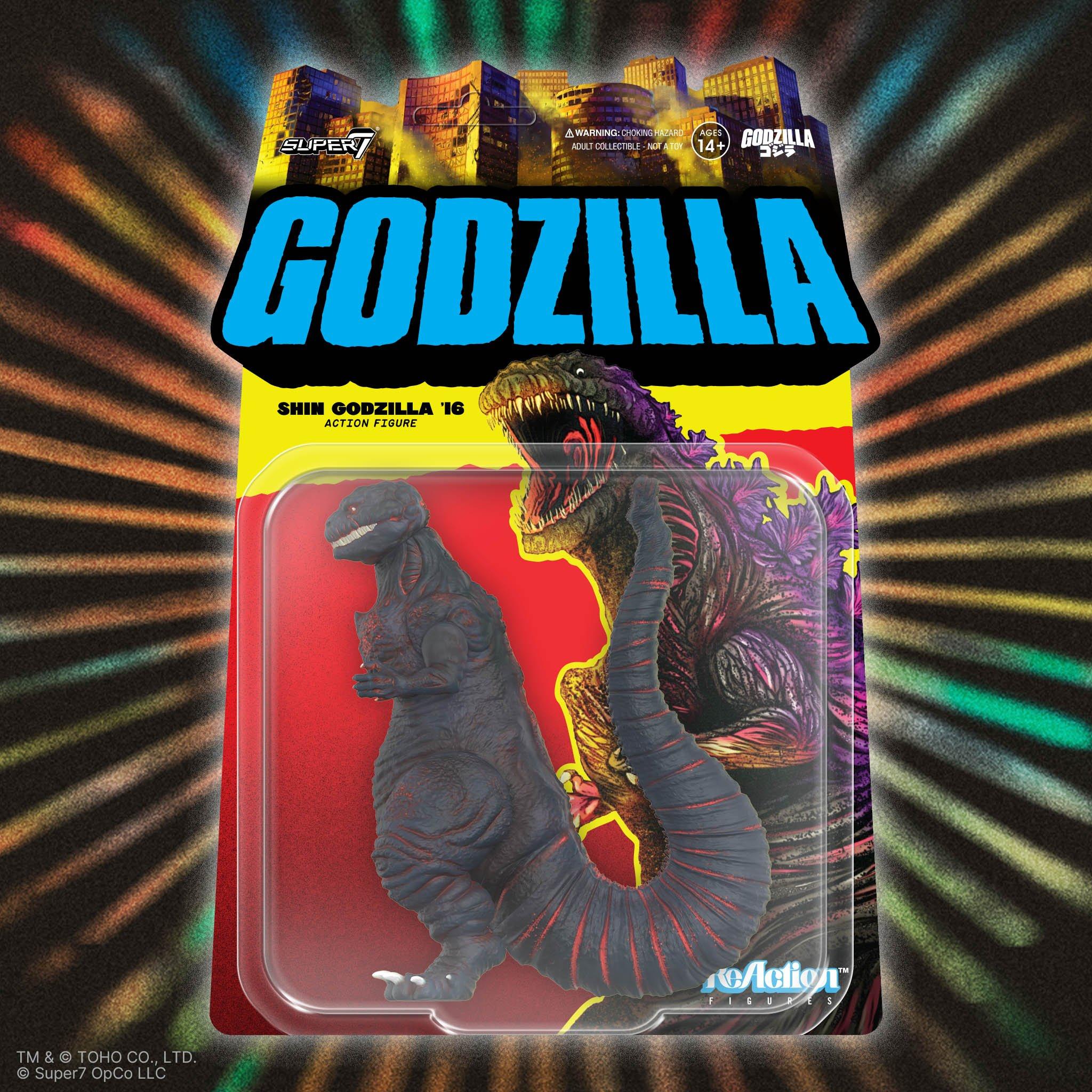 Super7 Toho ReAction Godzilla Shin 3.75-in Action Figure