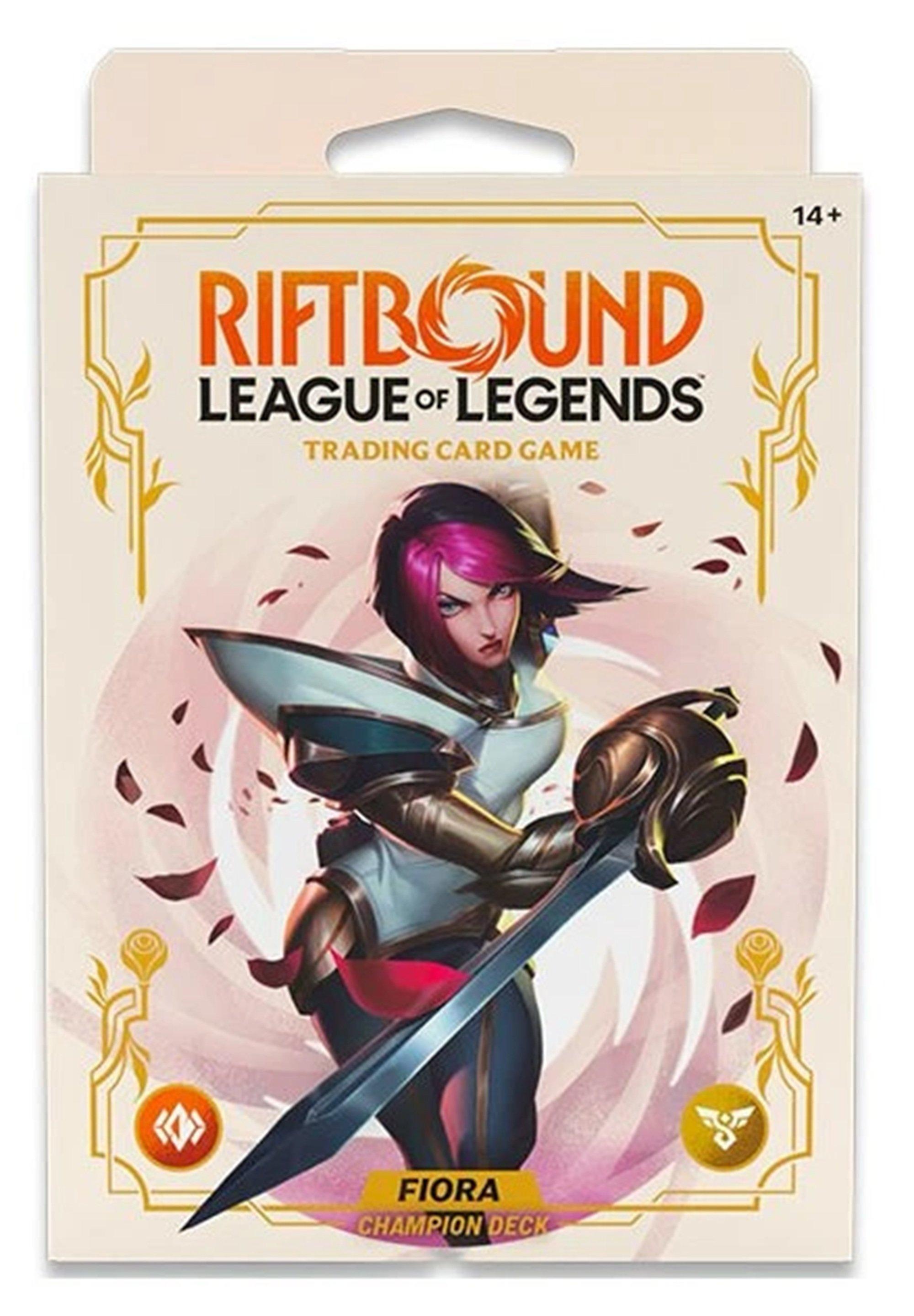 Riftbound: League of Legends SpiritForged Champion Deck: Fiora (SPF) |  GameStop