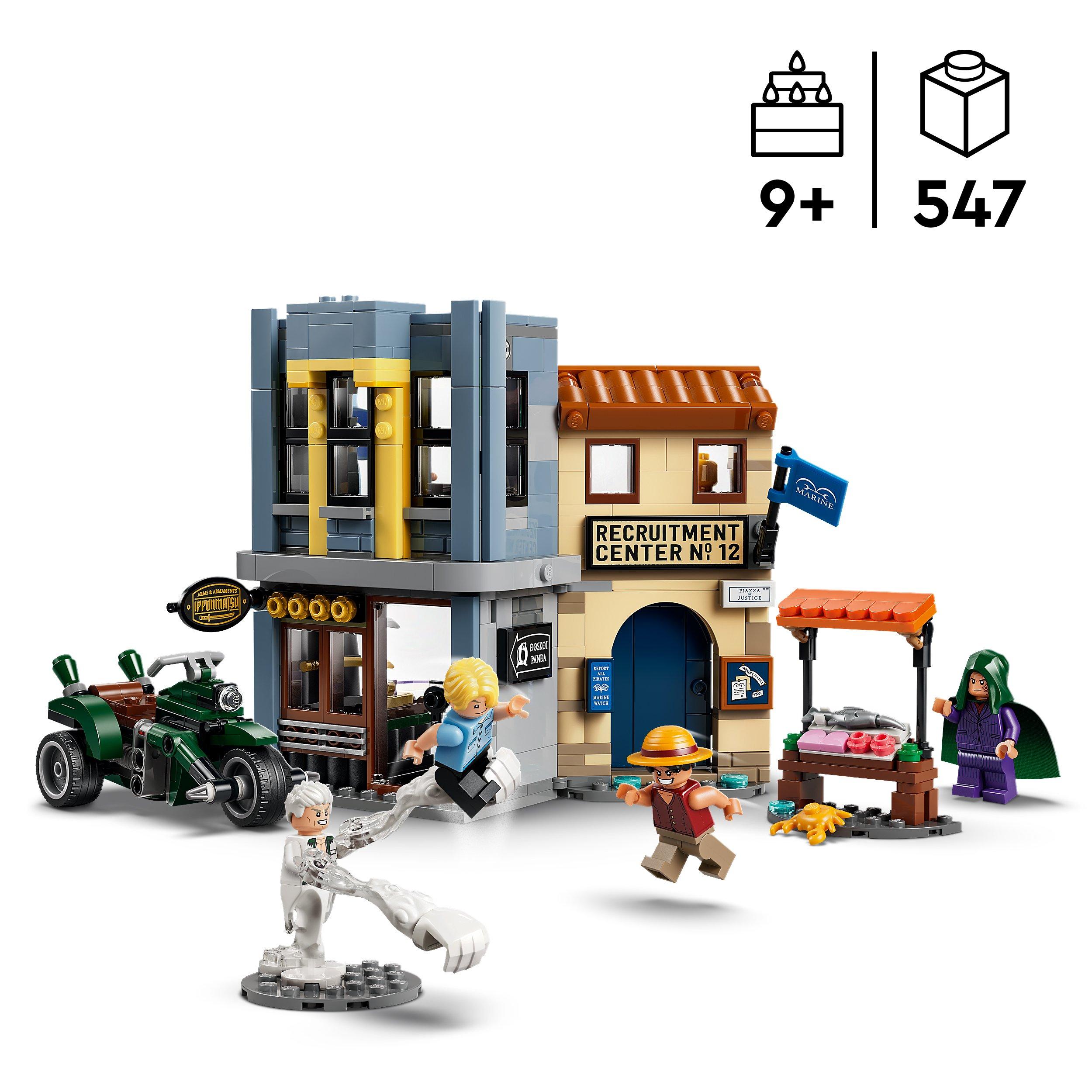 LEGO One Piece Showdown with Captain Smoker Building Set (75642