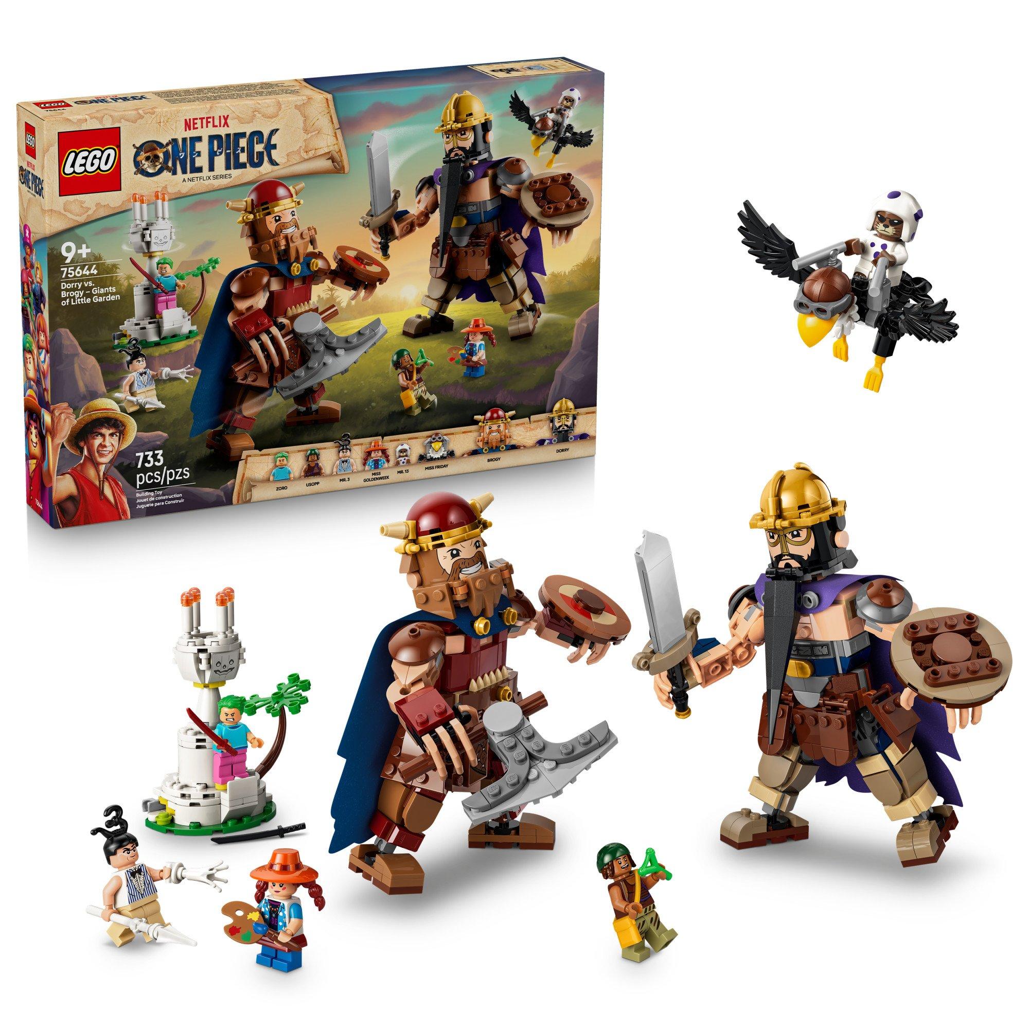 LEGO One Piece Dorry vs. Brogy - Giants of Little Garden Building Set