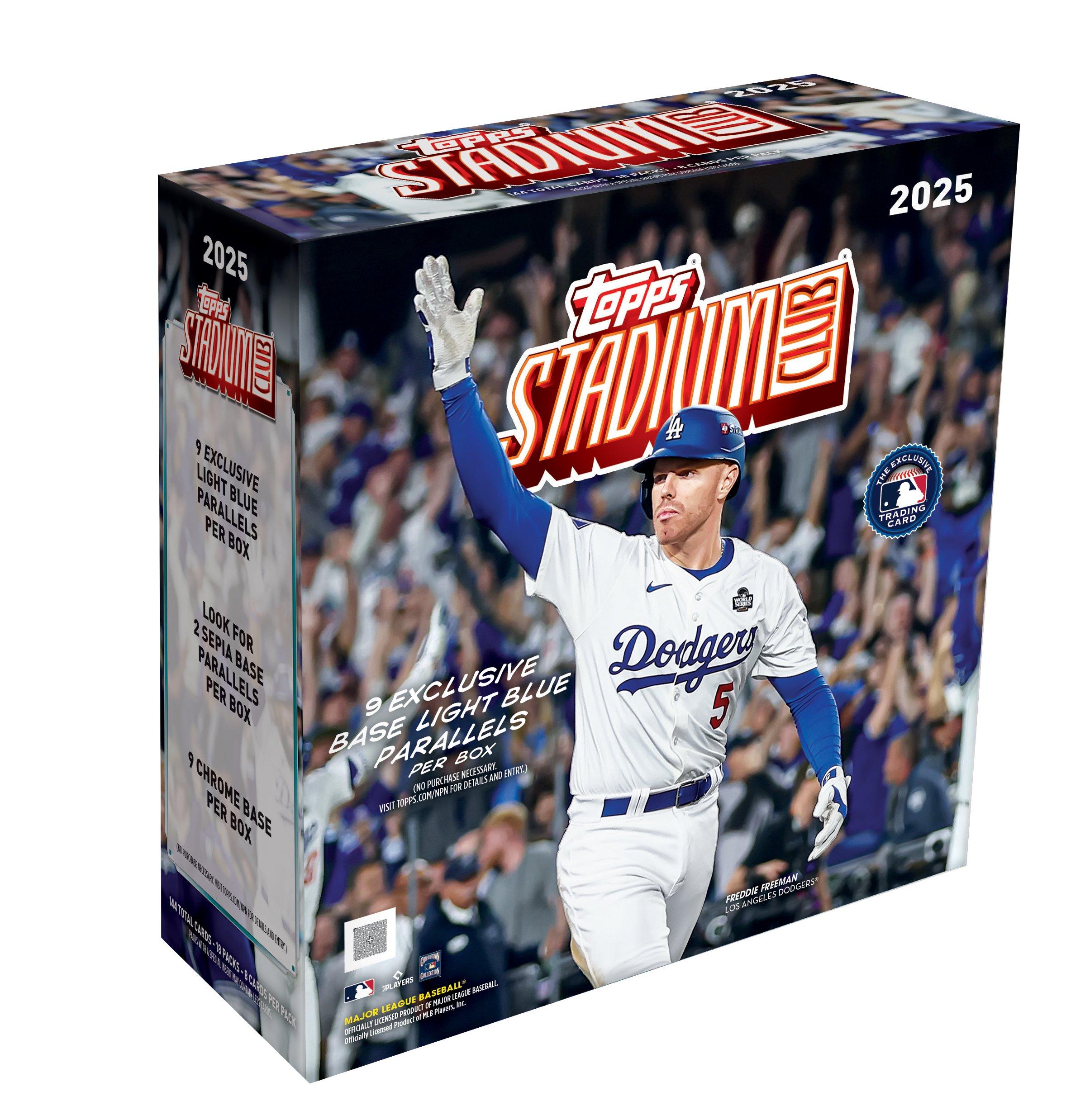TOPPS STADIUM CLUB ＆ BOWMAN 2025 Topps MLB Stadium Club Baseball Mega Box | GameStop