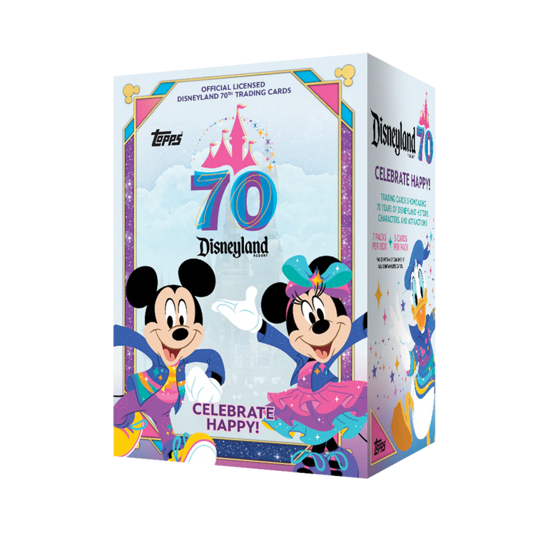 Topps Disneyland 70周年記念 トレーディングカード2箱セット 2025 Topps Disneyland 70th Anniversary Value Box | GameStop