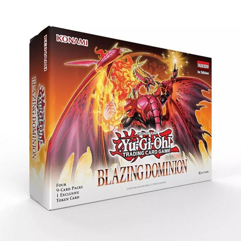 遊戯王　BLAZING DOMINION BOX 1カートン Yu-Gi-Oh! Trading Card Game: Blazing Dominion Token Box | GameStop