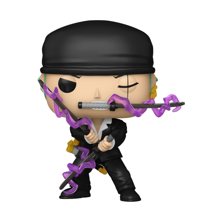 Funko POP! Animation: Dressrosa Arc Roronoa Zoro 3.9-in Glow-in