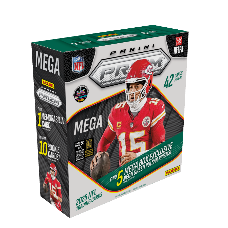 2025 Panini NFL Prizm Football Mega Box