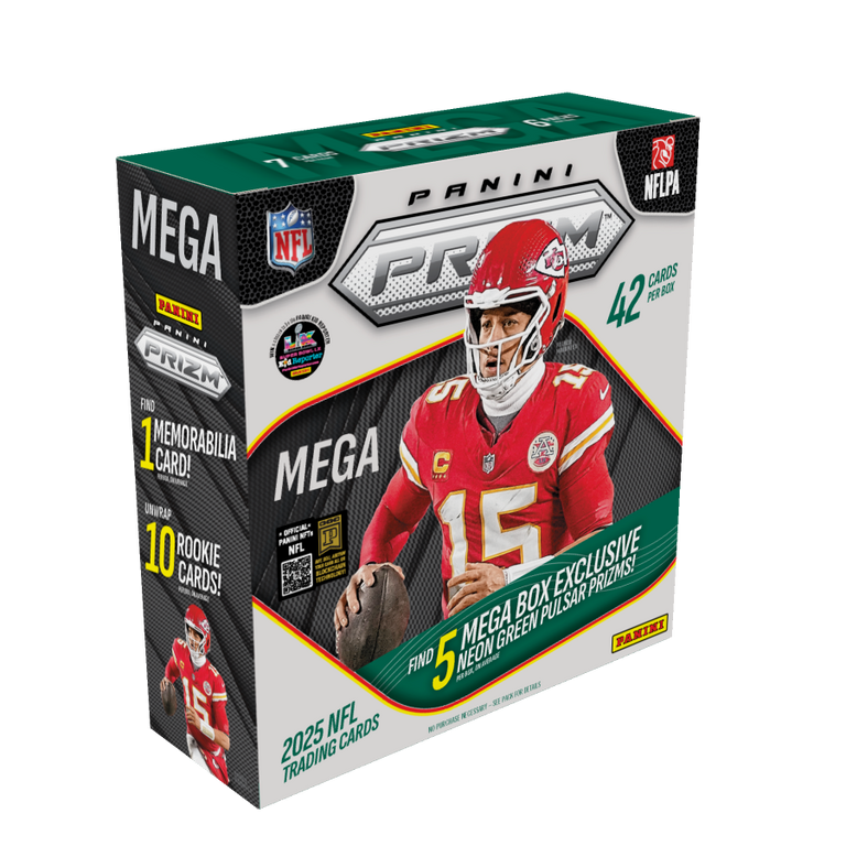 2025 Panini NFL Prizm Football Mega Box