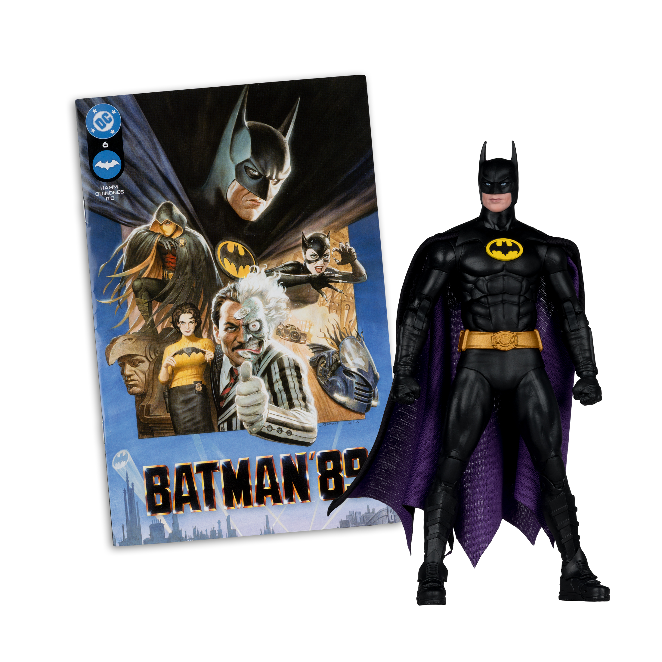 DC Direct Batman アクションフィギュア McFarlane Toys DC Direct Batman 89 Batman 7-in Action Figure with