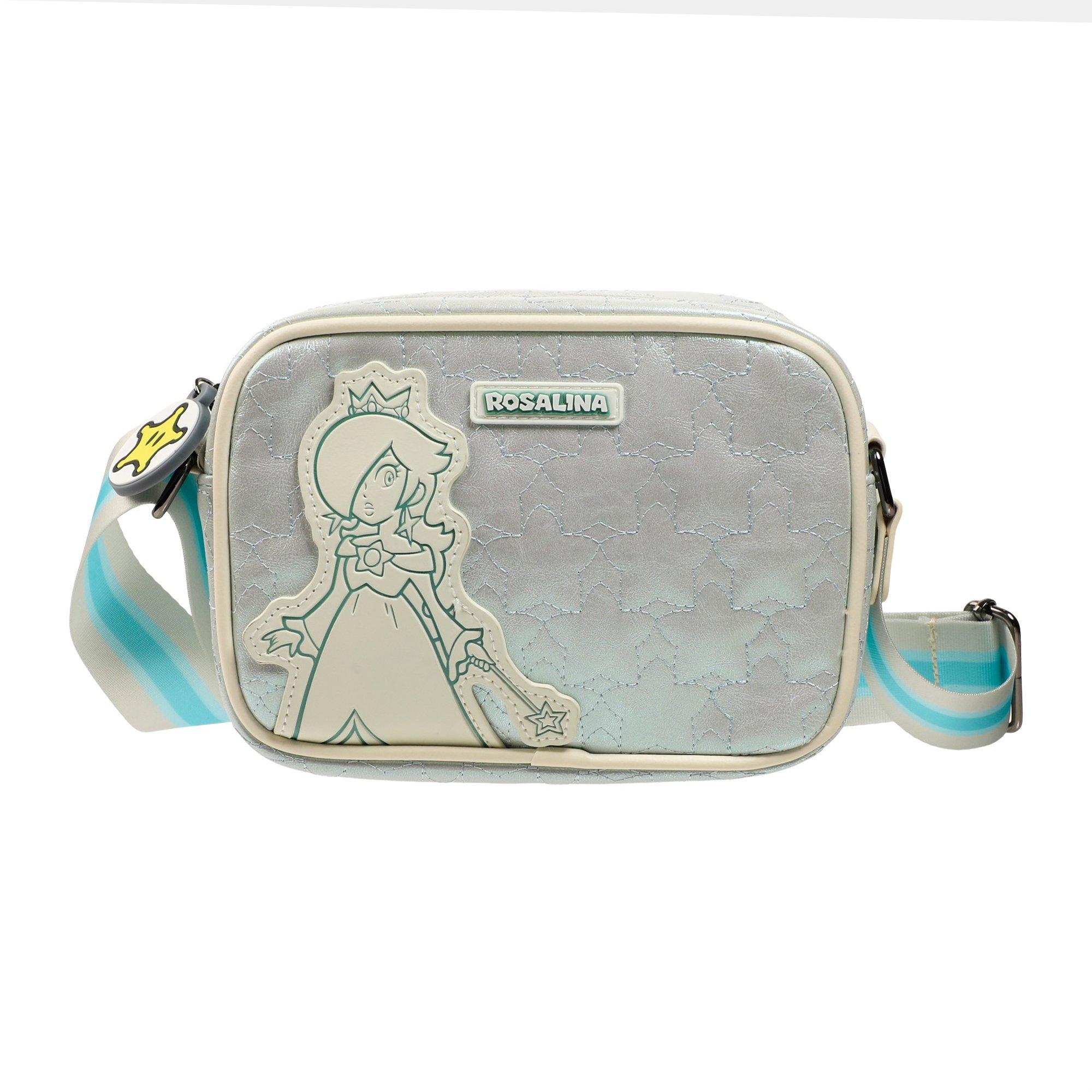 Super Mario Rosalina Iridescent Quilted Camera Crossbody Bag GameStop Exclusive