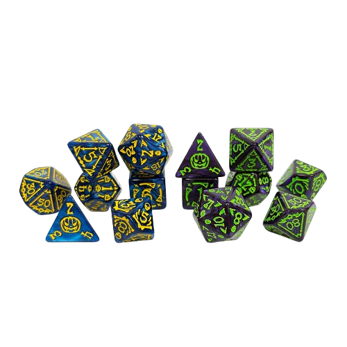 Halloween Bundle Resin Dice Set GameStop Exclusive