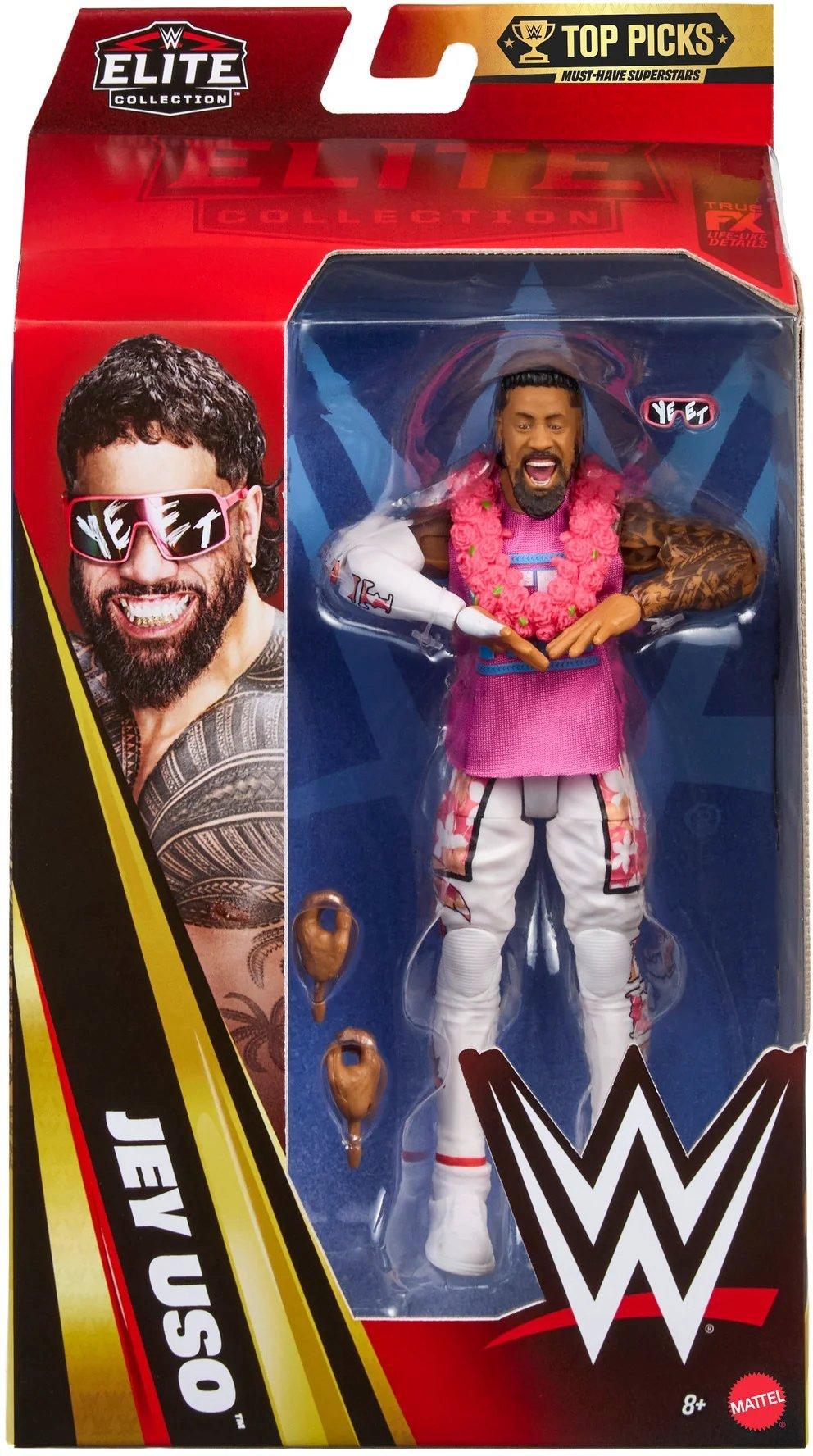 WWE Elite Collection Top Picks Jey Uso 6-in Action Figure