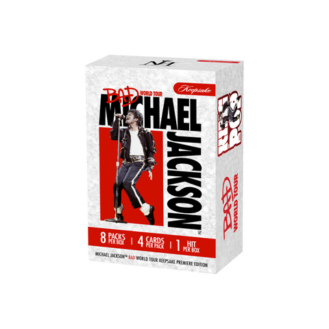 Michael Jackson Bad World Tour Keepsake Premiere Edition Mini Box