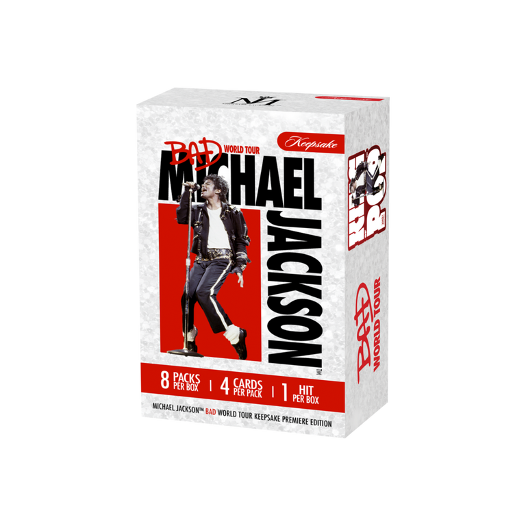 Michael Jackson Bad World Tour Keepsake Premiere Edition Blaster