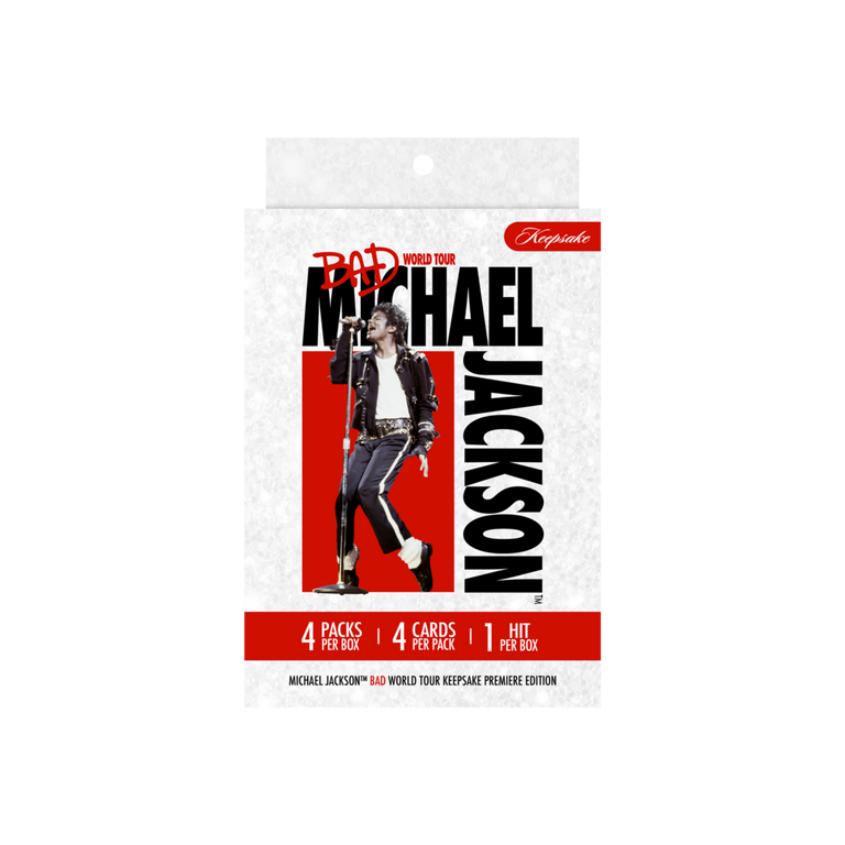 Michael Jackson Bad World Tour Keepsake Premiere Edition Mini Box