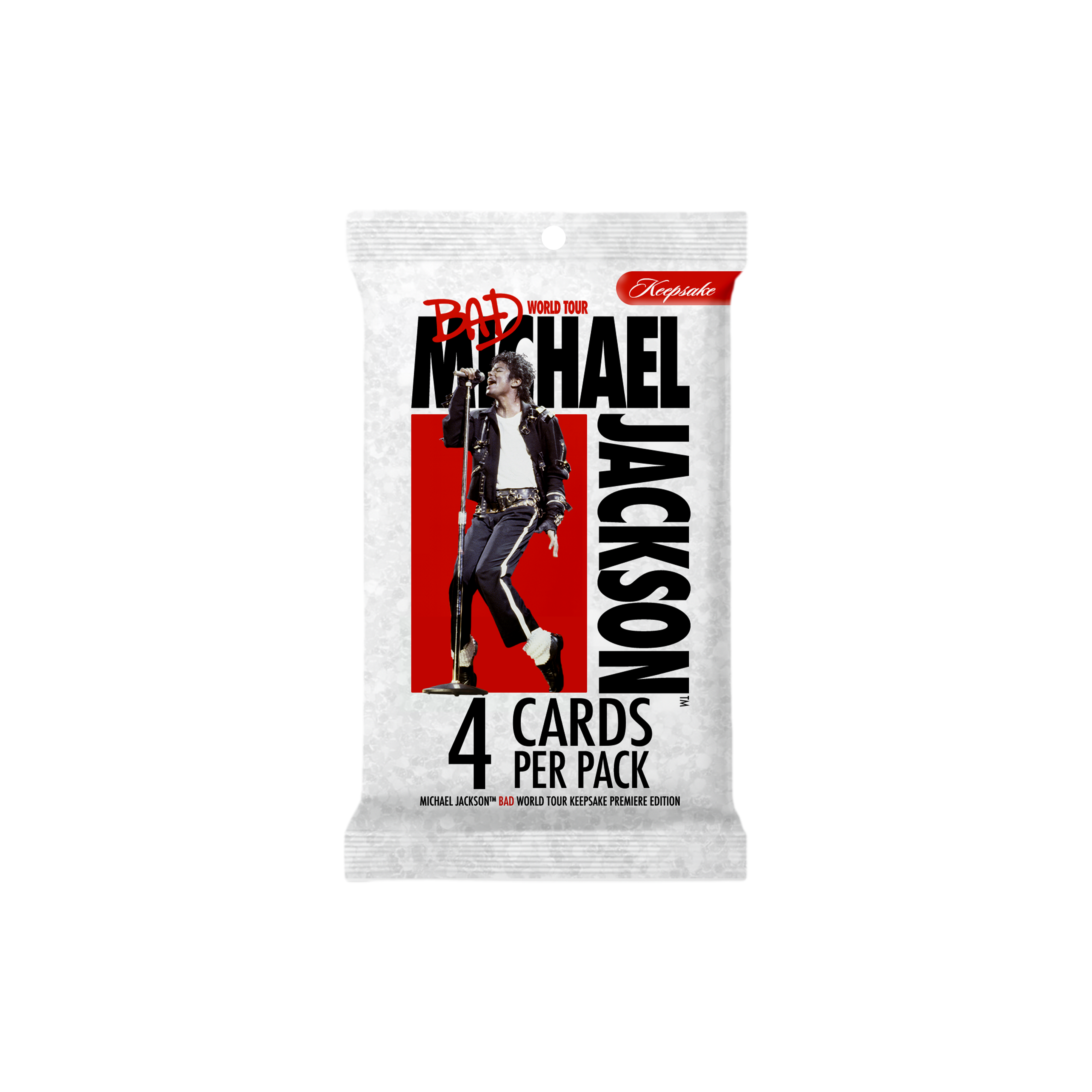 Michael Jackson Bad World Tour Keepsake Premiere Edition Hanger Pack