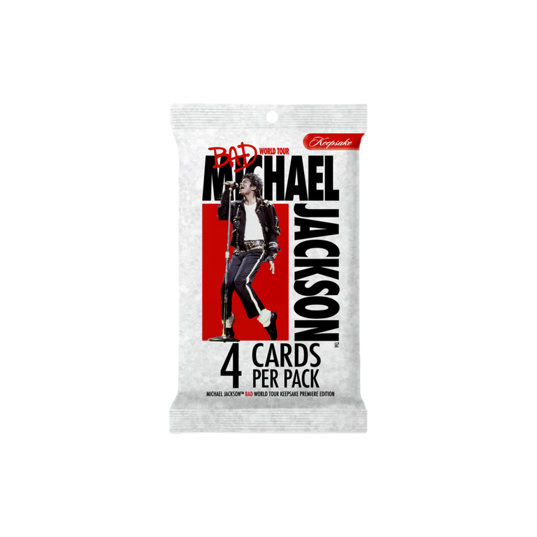 Michael Jackson Bad World Tour Keepsake Premiere Edition Hanger