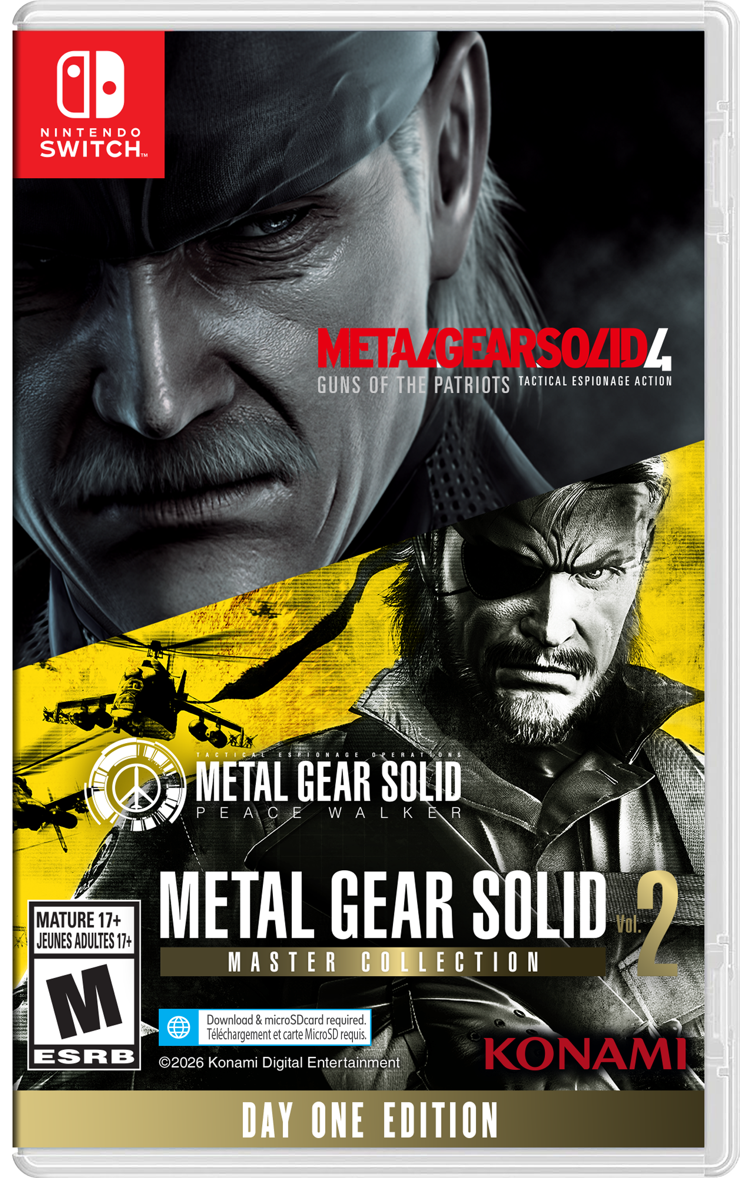 Nintendo Switch L GEAR SOLID: MASTE… Metal Gear Solid: Master Collection Vol. 1 - Nintendo Switch