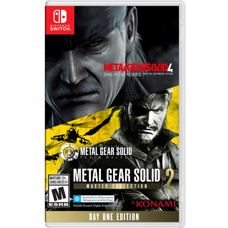 Metal Gear Solid: Master Collection Vol.2 - Nintendo Switch - Pre-Order Now  | GameStop