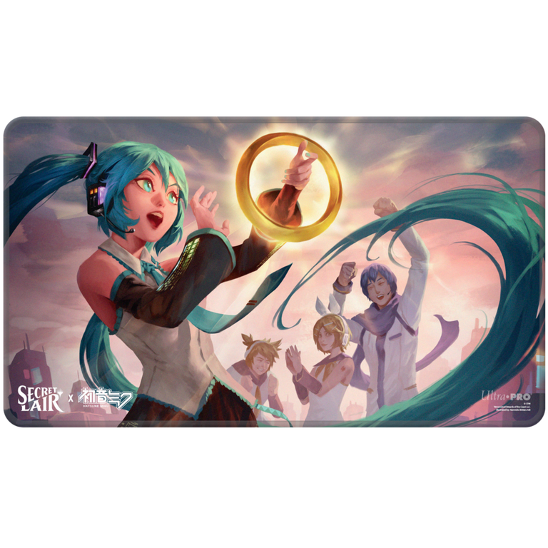 Ultra Pro Secret Lair Hatsune Miku Stitched Edge Playmat for Magic