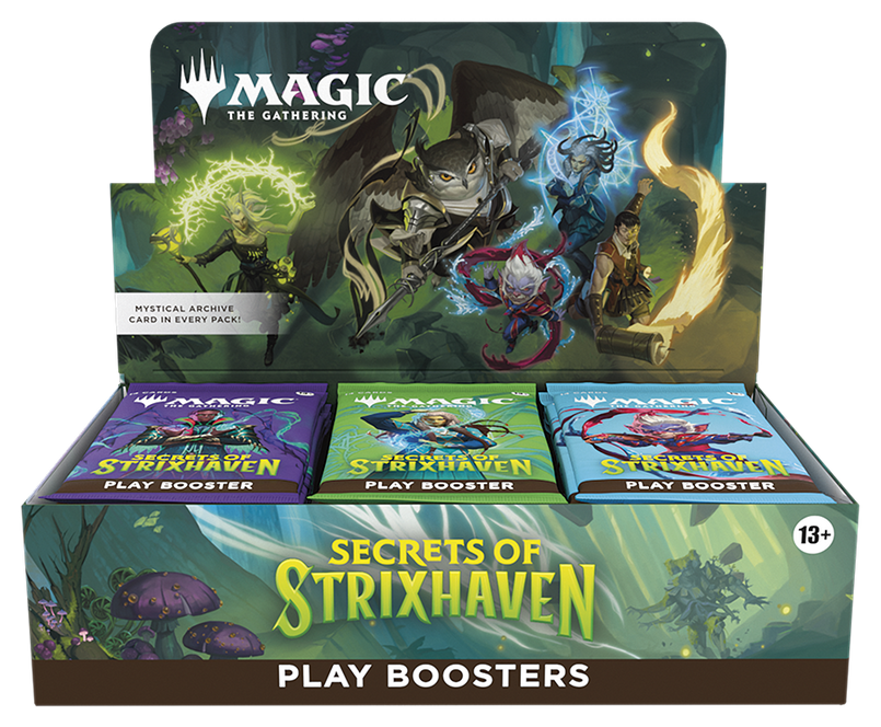 mtg strixhaven set booster box Secrets of Boxes hit new all-time low at Amazon Whether players are drafting with friends Magic: The Gathering Secrets of