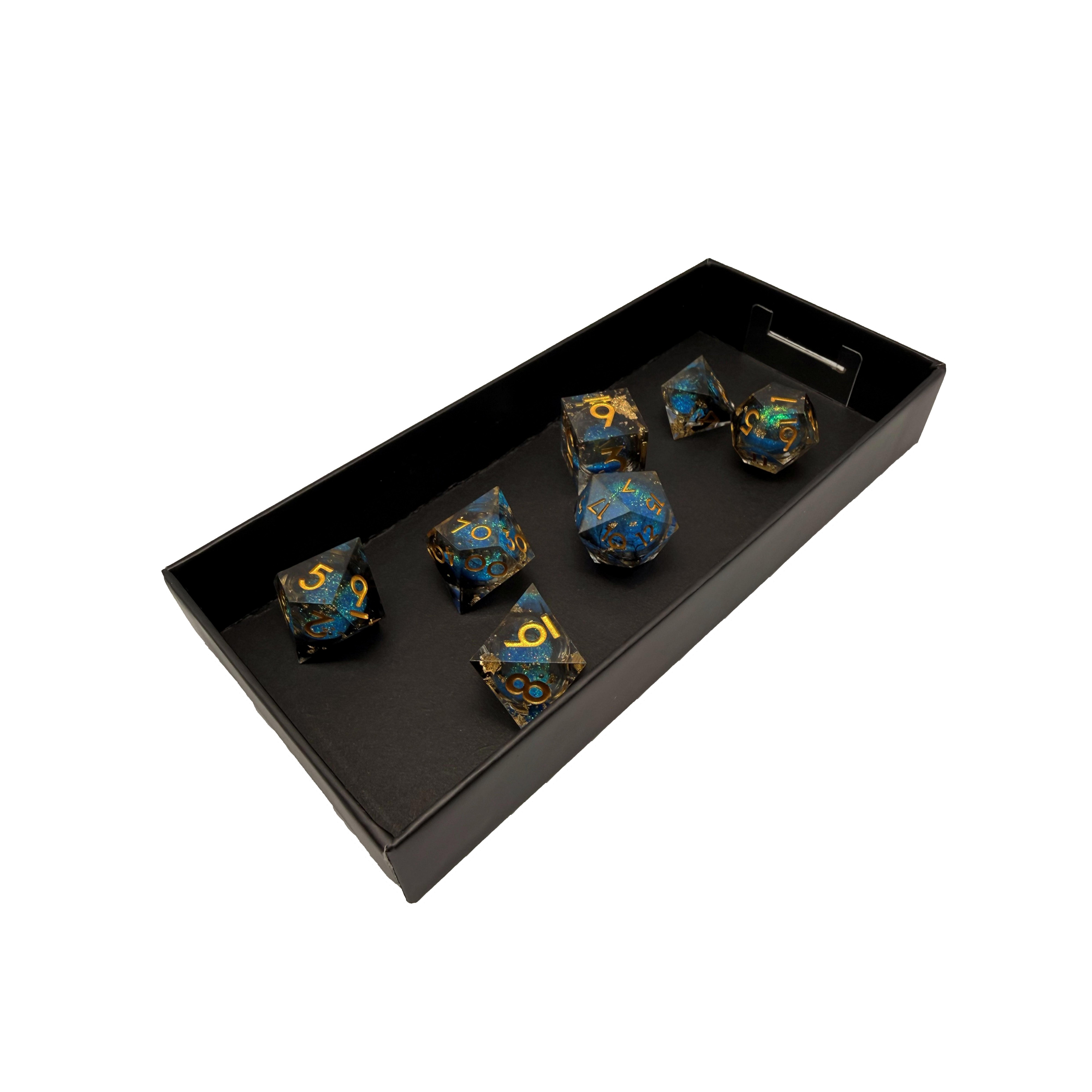 Pharaohs Mirage Liquid Sand Core Dice Set GameStop Exclusive